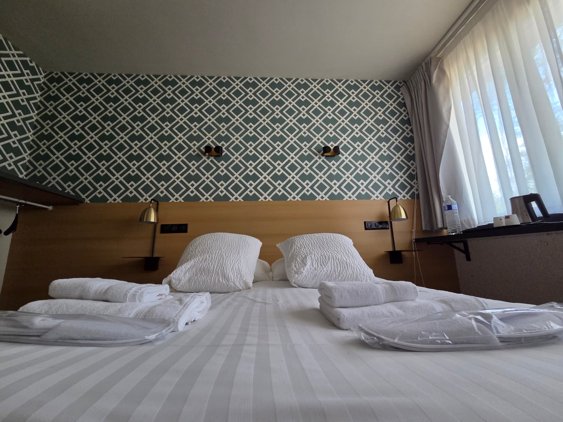 Une chambre de l'Auberge du Port
